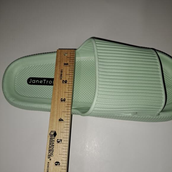 Janetroides Slides Sandals Mint Green Unisex Size 40-41 (US Men’s 7-8) - Picture 6 of 9